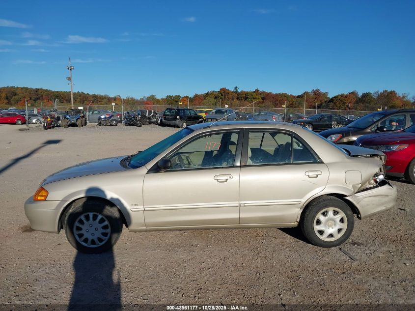 2000 Mazda Protege Dx/Lx VIN: JM1BJ2229Y0267262 Lot: 43561177
