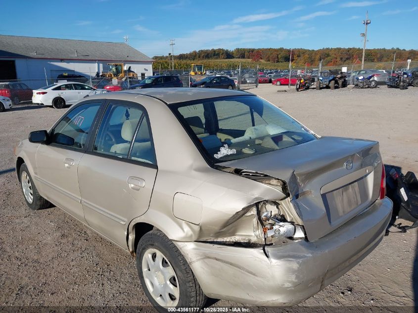 2000 Mazda Protege Dx/Lx VIN: JM1BJ2229Y0267262 Lot: 43561177
