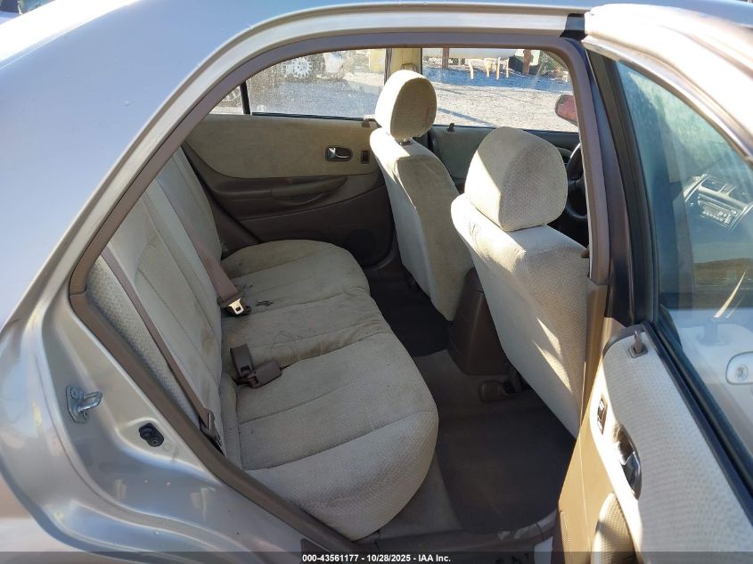 2000 Mazda Protege Dx/Lx VIN: JM1BJ2229Y0267262 Lot: 43561177