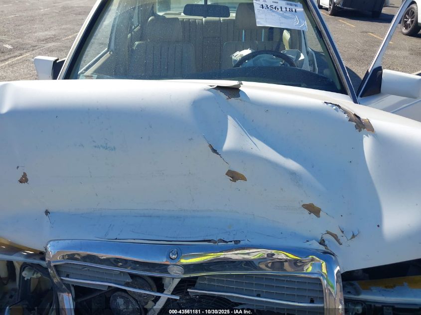 1991 Mercedes-Benz 190 E 2.3 VIN: WDBDA28D1MF829050 Lot: 43561181