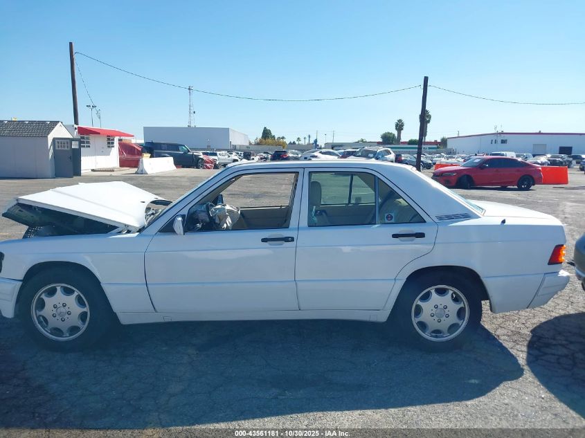 1991 Mercedes-Benz 190 E 2.3 VIN: WDBDA28D1MF829050 Lot: 43561181