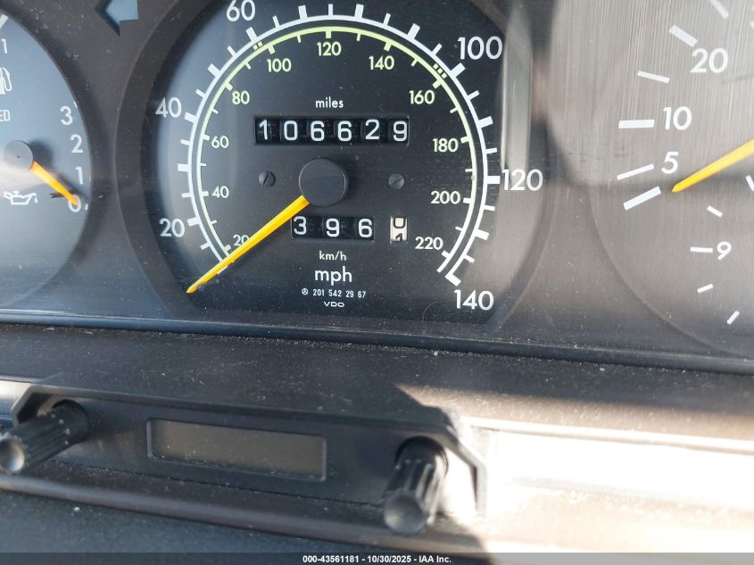 1991 Mercedes-Benz 190 E 2.3 VIN: WDBDA28D1MF829050 Lot: 43561181