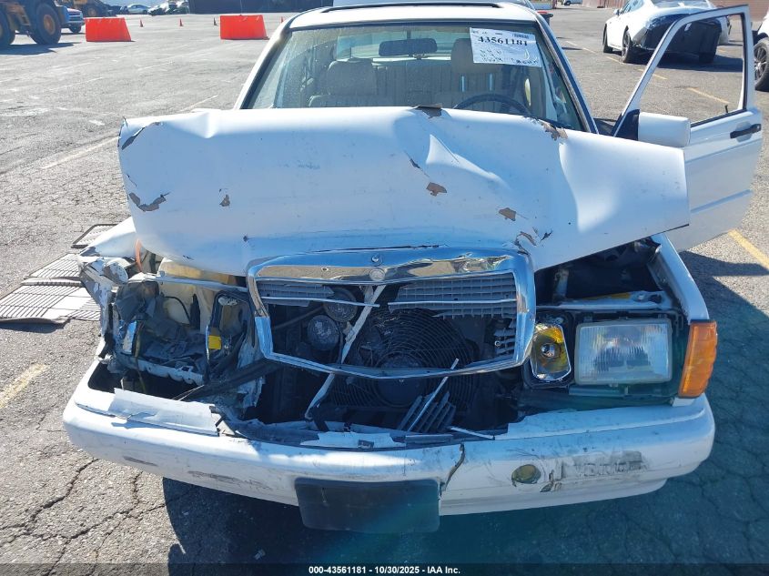 1991 Mercedes-Benz 190 E 2.3 VIN: WDBDA28D1MF829050 Lot: 43561181