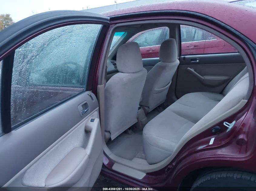 2002 Honda Civic Ex VIN: 1HGES26722L063846 Lot: 43561201