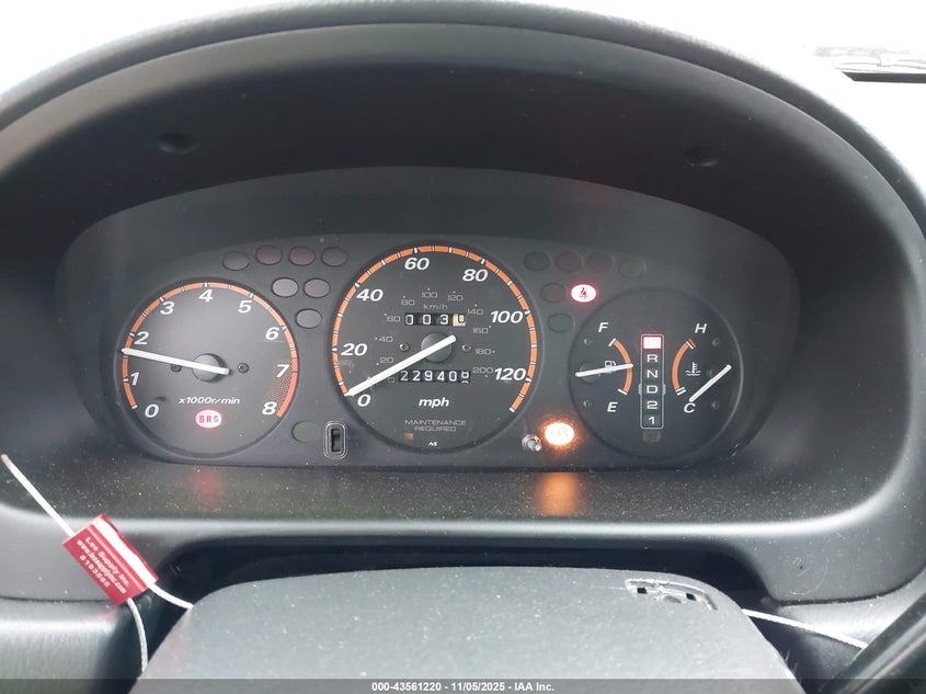 1999 Honda Cr-V Ex VIN: JHLRD1865XC036143 Lot: 43561220