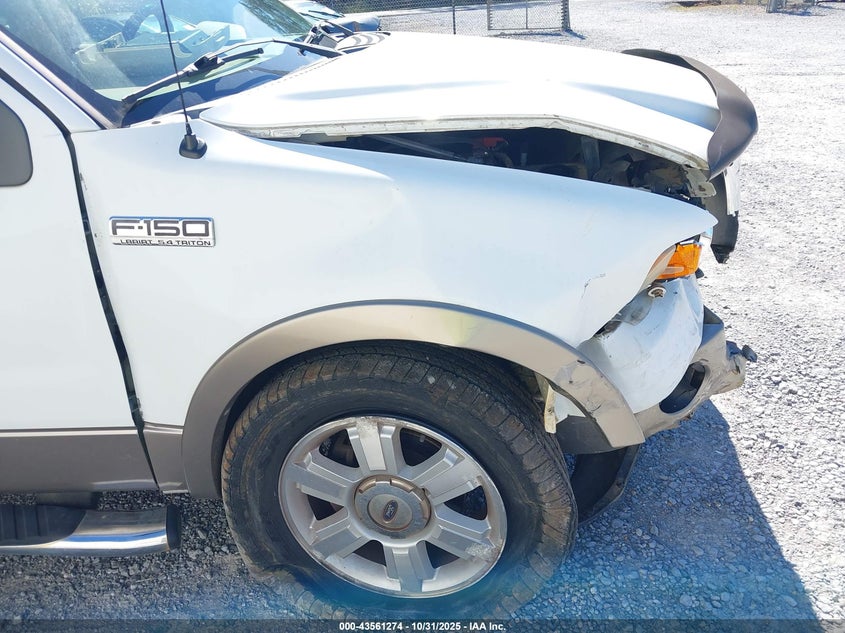 2006 Ford F-150 Lariat/Xlt VIN: 1FTPW12V36FB54512 Lot: 43561274