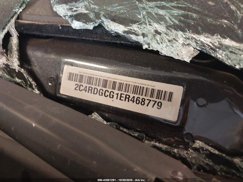 2014 Dodge Grand Caravan Sxt VIN: 2C4RDGCG1ER468779 Lot: 43561291