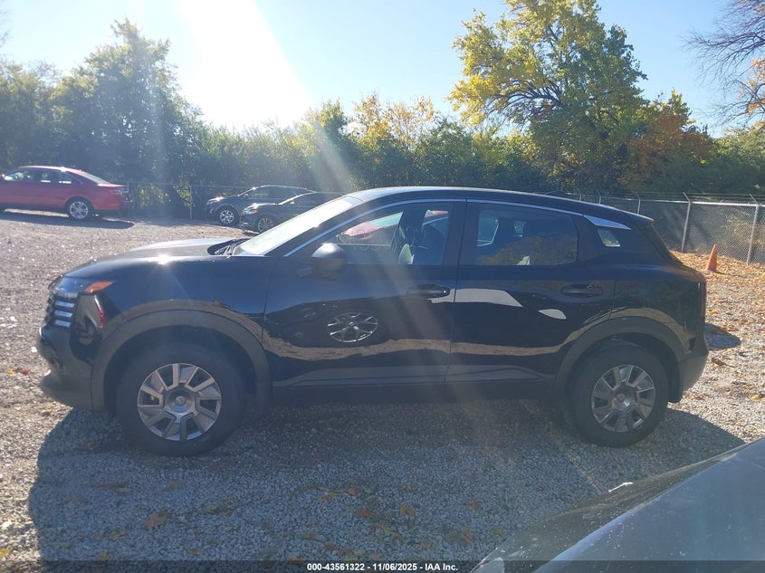 2025 NISSAN KICKS S INTELLIGENT AWD 3N8AP6BB2SL322246
