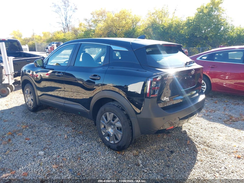 2025 NISSAN KICKS S INTELLIGENT AWD 3N8AP6BB2SL322246