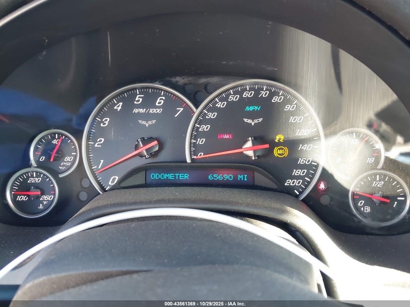 2009 Chevrolet Corvette VIN: 1G1YY26W895101458 Lot: 43561369