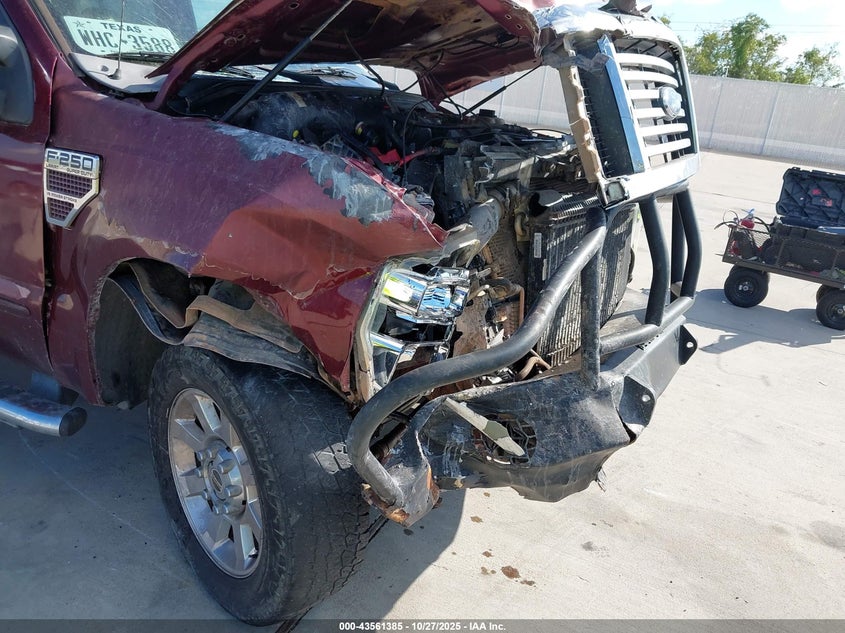 2008 Ford F-250 Fx4/Harley-Davidson/King Ranch/Lariat/Xl/Xlt VIN: 1FTSW21R28EC41590 Lot: 43561385