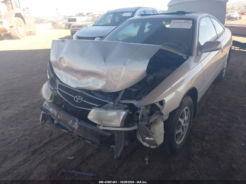 2000 Toyota Camry Solara Se VIN: 2T1CG22P7YC413789 Lot: 43561451