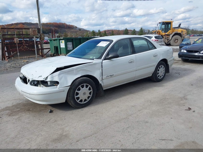 2G4WS52M9X1542239 1999 BUICK CENTURY photo no. 2