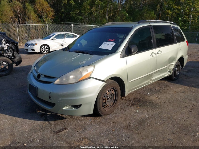5TDZK23CX9S258829 2009 TOYOTA SIENNA photo no. 2