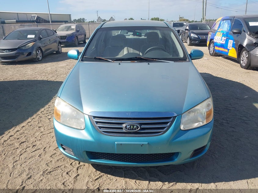 2008 Kia Spectra Ex VIN: KNAFE121785545423 Lot: 43561637