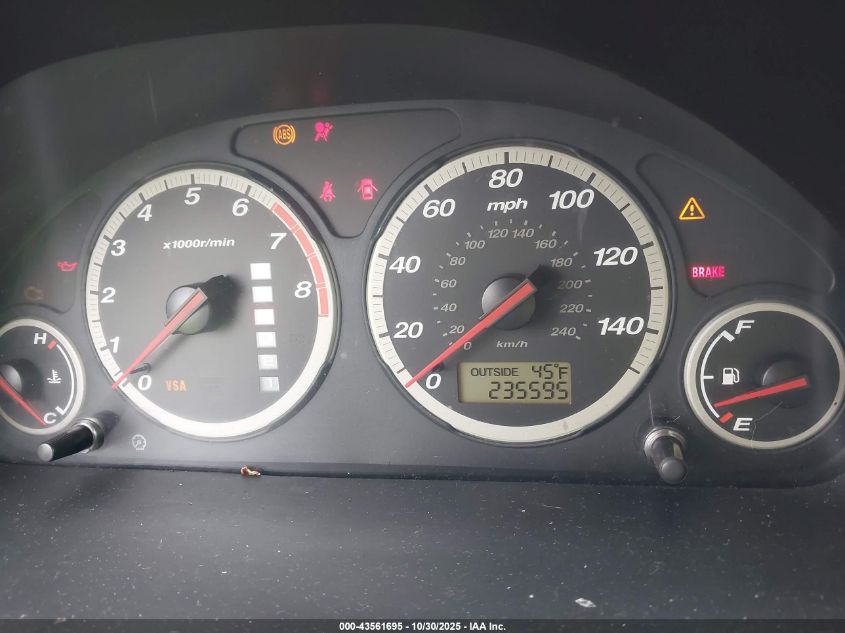 2005 Honda Cr-V Ex VIN: SHSRD78875U304555 Lot: 43561695