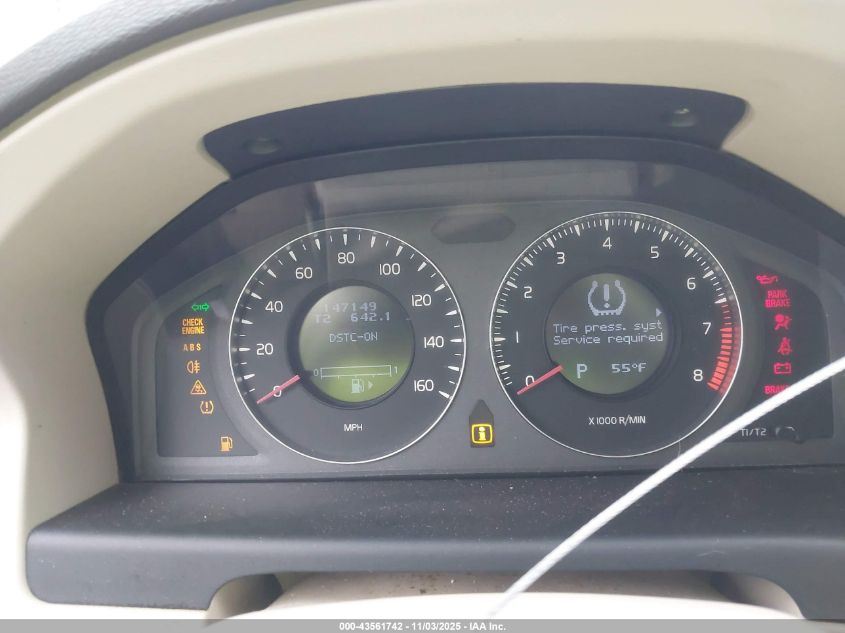 2007 Volvo S80 3.2 VIN: YV1AS982571041229 Lot: 43561742