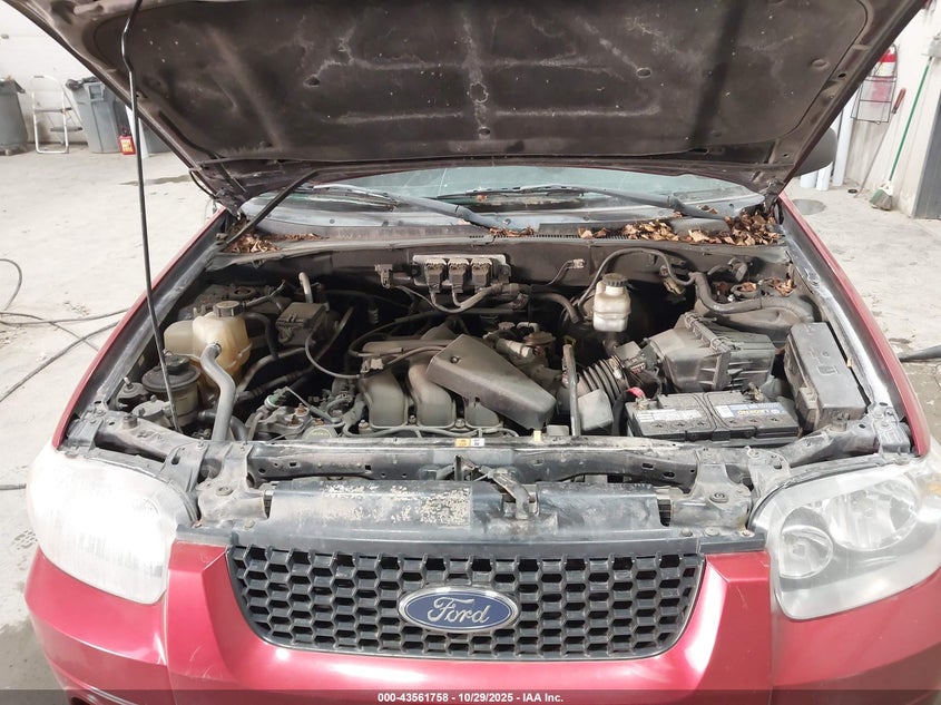 2005 Ford Escape Limited VIN: 1FMYU94165KA66316 Lot: 43561758