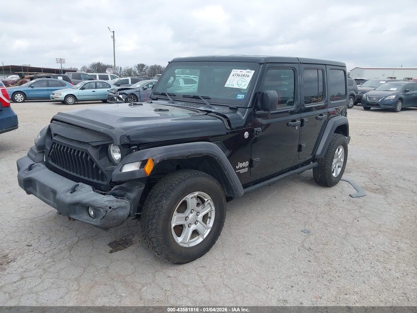 2019 Jeep Wrangler Unlimited Sport S 4X4