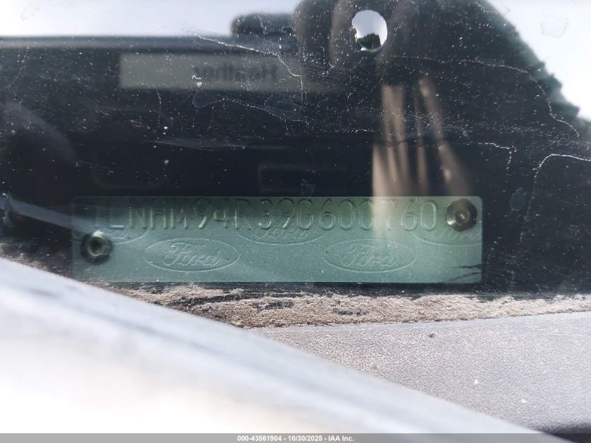 2009 Lincoln Mks VIN: 1LNHM94R39G600760 Lot: 43561904