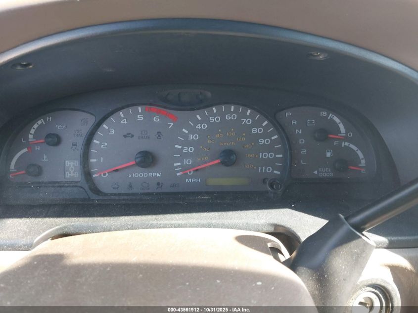 2003 Toyota Sequoia Sr5 V8 VIN: 5TDBT44A23S166418 Lot: 43561912