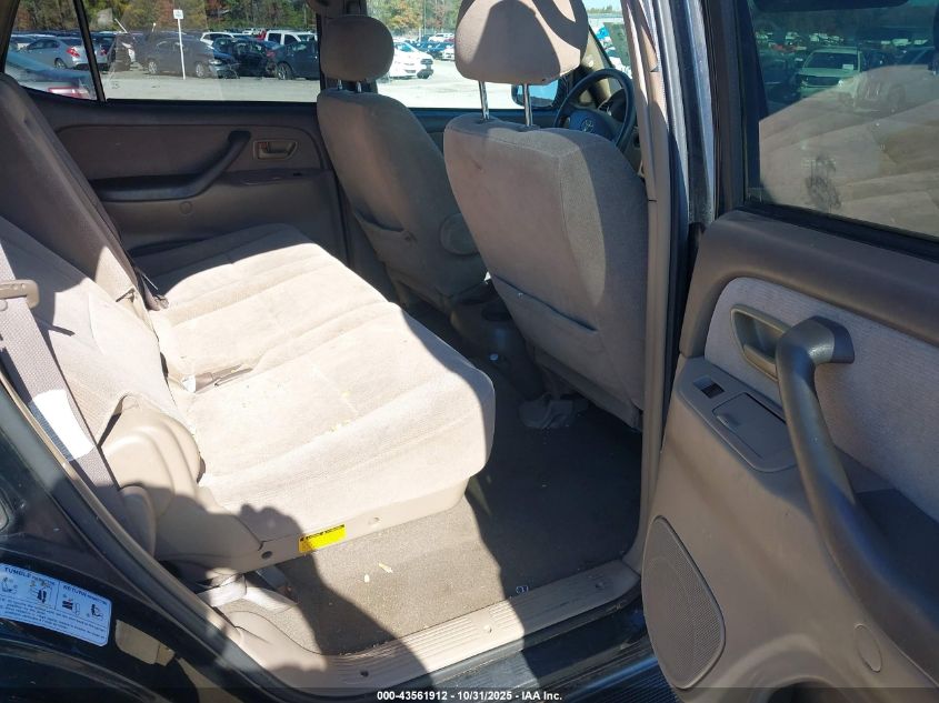 2003 Toyota Sequoia Sr5 V8 VIN: 5TDBT44A23S166418 Lot: 43561912