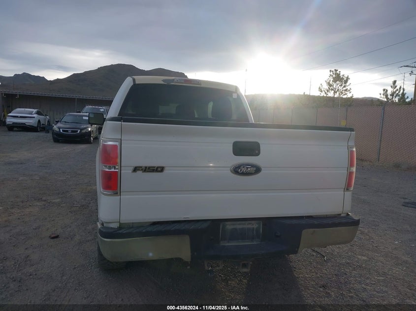 2012 Ford F-150 Xlt VIN: 1FTFW1ET8CFB09955 Lot: 43562024