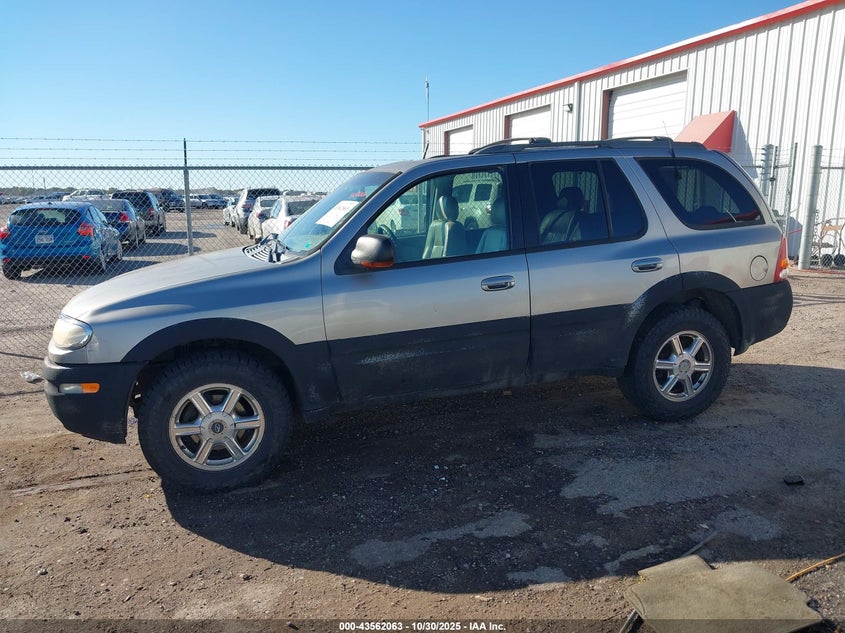 2002 Oldsmobile Bravada VIN: 1GHDT13S822238398 Lot: 43562063