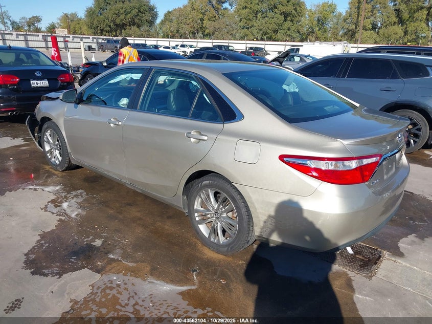 2016 Toyota Camry Se VIN: 4T1BF1FK2GU250795 Lot: 43562104