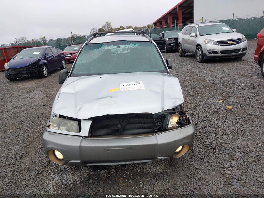 2004 Subaru Forester 2.5Xs VIN: JF1SG65604H721338 Lot: 43562108