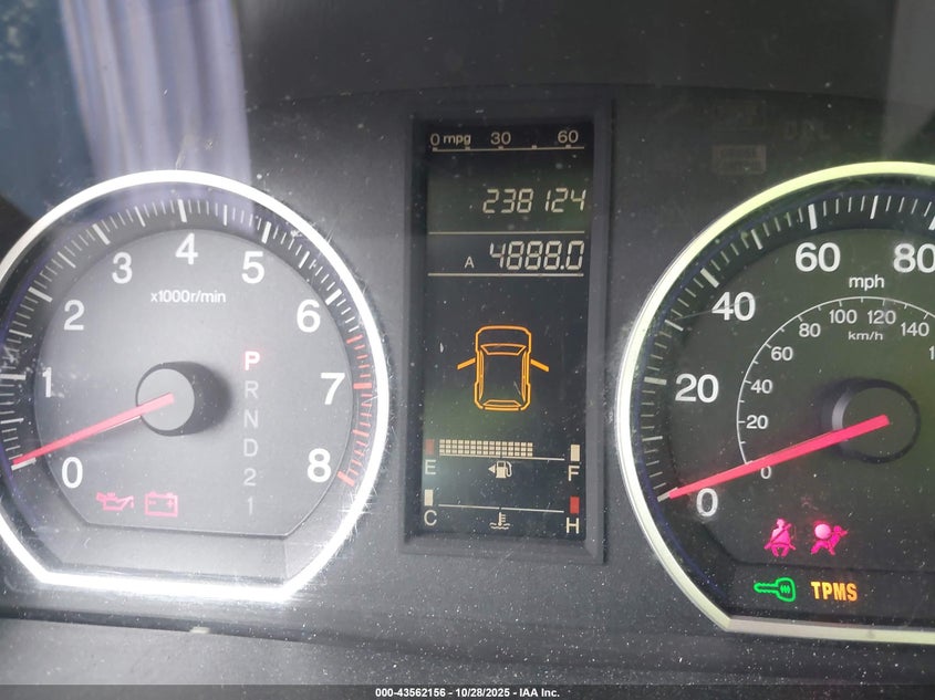 2007 Honda Cr-V Lx VIN: JHLRE383X7C012340 Lot: 43562156