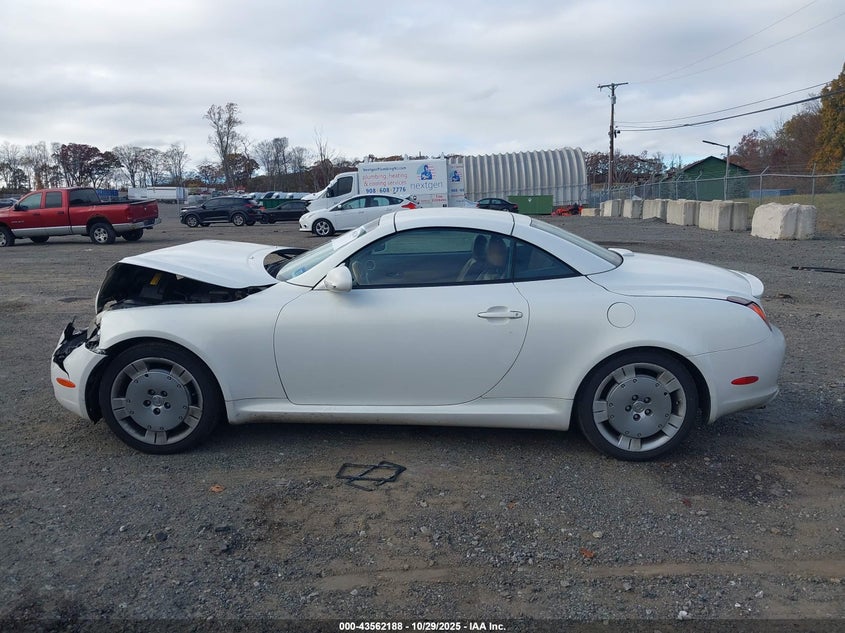 2002 Lexus Sc 430 VIN: JTHFN48Y320021830 Lot: 43562188