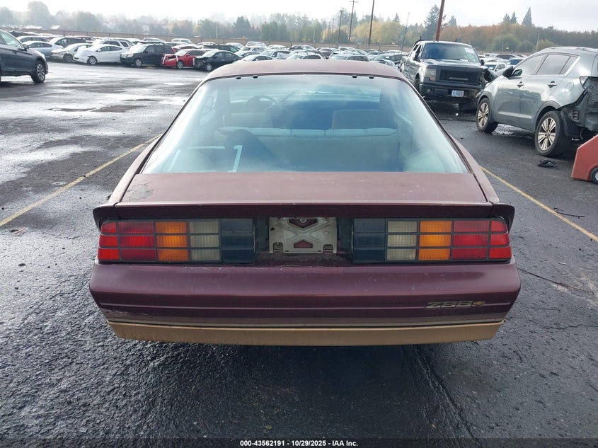 1985 Chevrolet Camaro VIN: 1G1FP87H7FL432696 Lot: 43562191