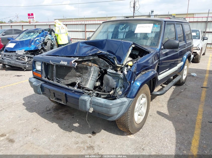 1J4FT48S61L550733 2001 JEEP CHEROKEE photo no. 2