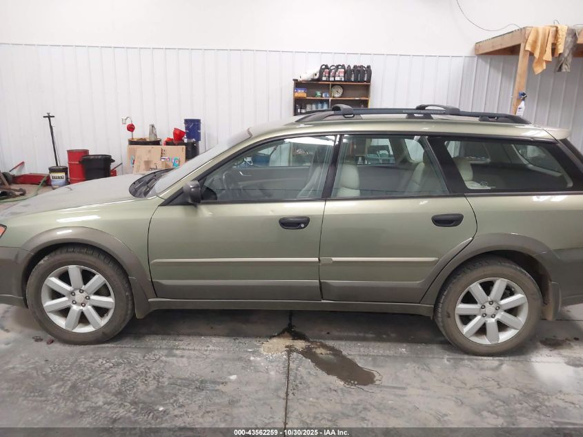 2007 Subaru Outback 2.5I VIN: 4S4BP61C777334006 Lot: 43562259