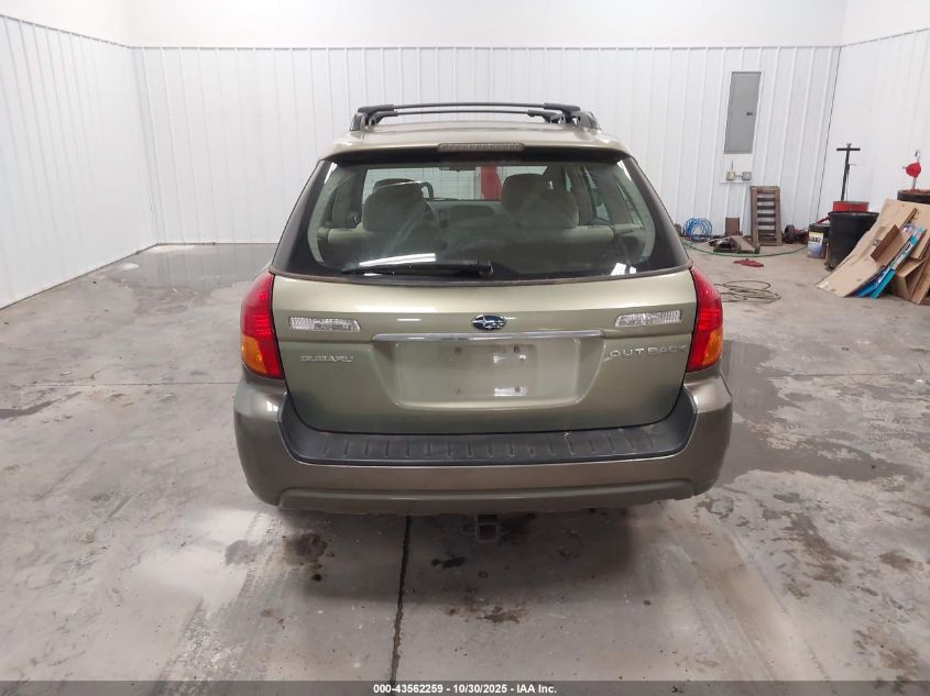 2007 Subaru Outback 2.5I VIN: 4S4BP61C777334006 Lot: 43562259