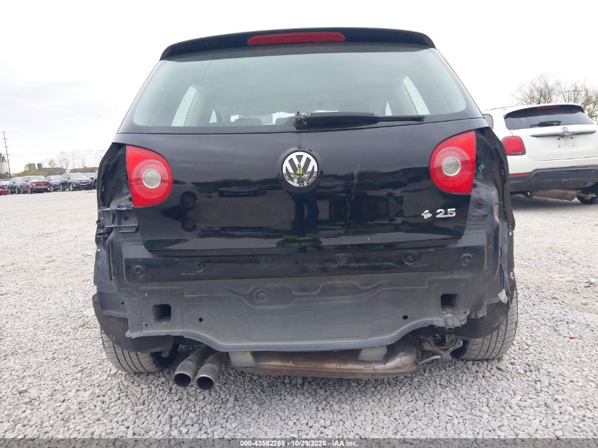 2009 Volkswagen Rabbit S VIN: WVWAA71K99W067751 Lot: 43562265