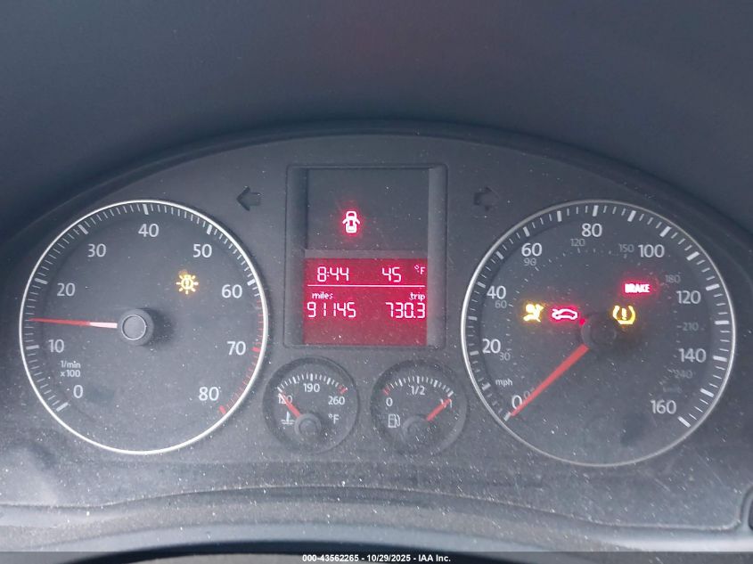 2009 Volkswagen Rabbit S VIN: WVWAA71K99W067751 Lot: 43562265