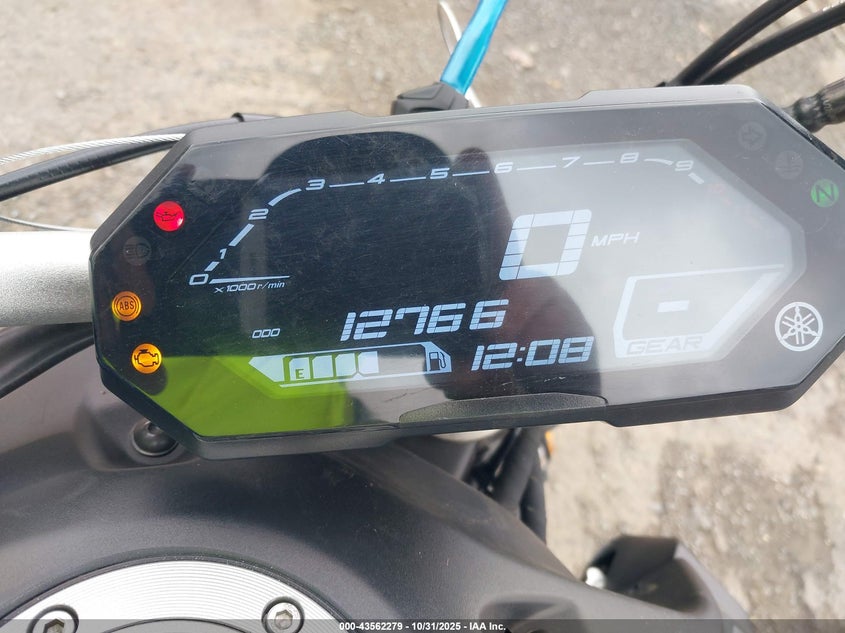 2022 Yamaha Mt07 VIN: JYARM32E8NA004414 Lot: 43562279