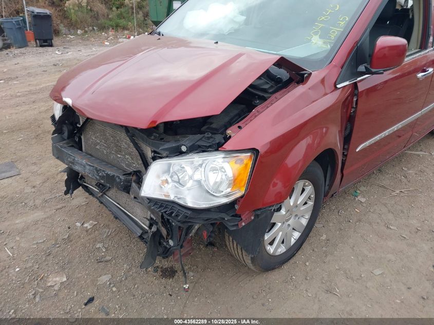 2016 Chrysler Town & Country Touring VIN: 2C4RC1BG7GR207693 Lot: 43562289