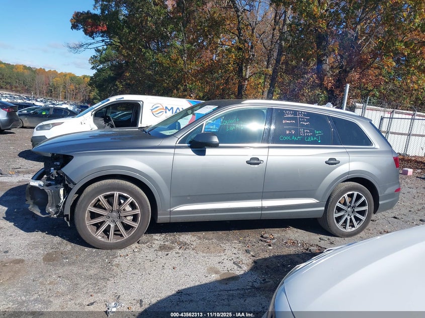 2017 Audi Q7 3.0T Premium VIN: WA1LAAF79HD016314 Lot: 43562313