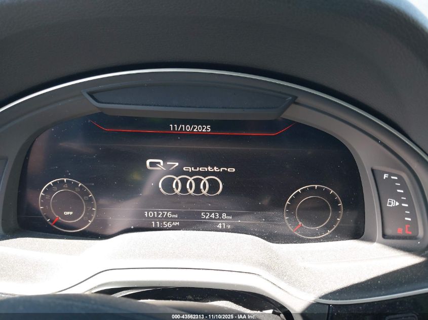 2017 Audi Q7 3.0T Premium VIN: WA1LAAF79HD016314 Lot: 43562313