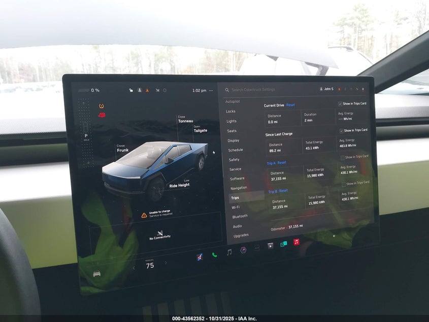 2024 Tesla Cybertruck All-Wheel Drive VIN: 7G2CEHED7RA011398 Lot: 43562352