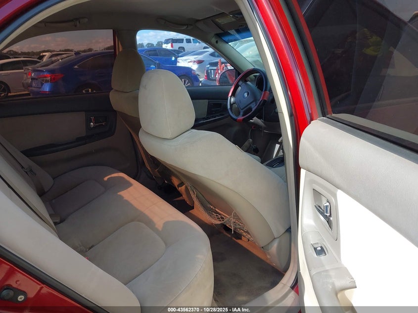 2006 Kia Spectra Ex/Lx/Sx VIN: KNAFE121865266608 Lot: 43562370