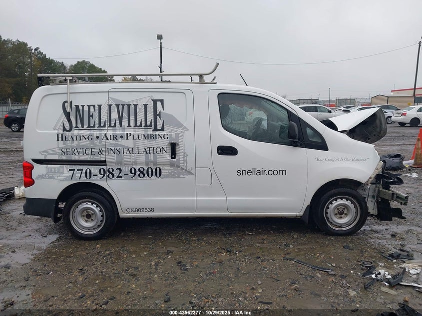 2017 Nissan Nv200 S VIN: 3N6CM0KN4HK711597 Lot: 43562377