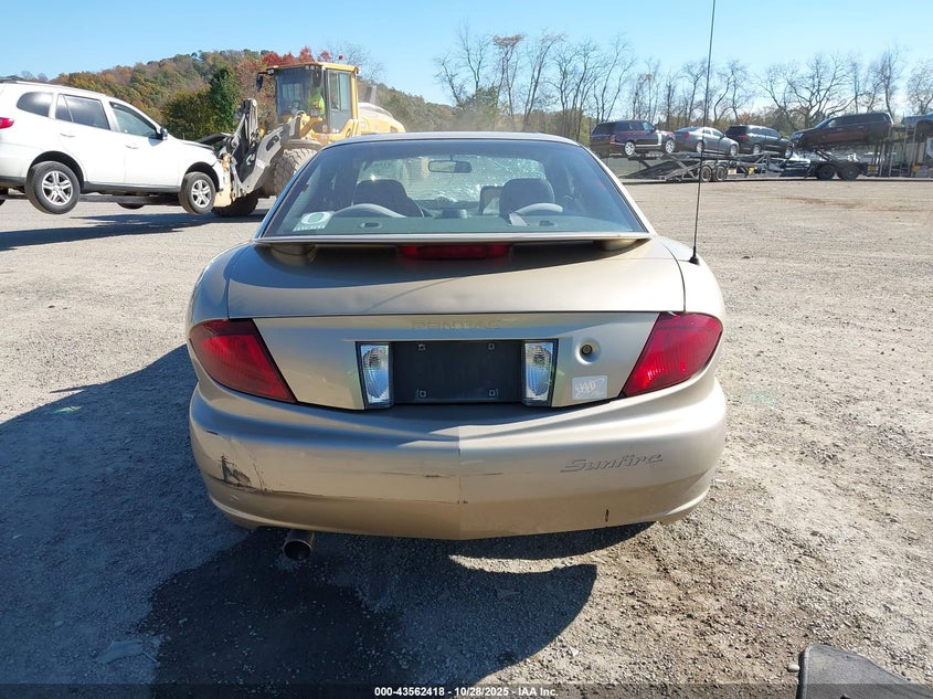 2005 Pontiac Sunfire VIN: 3G2JB12F65S192731 Lot: 43562418