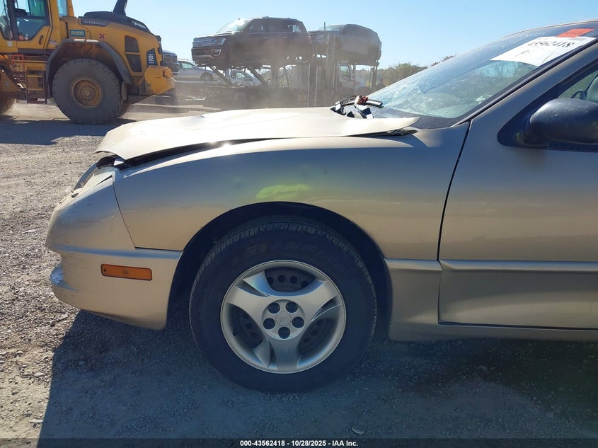 2005 Pontiac Sunfire VIN: 3G2JB12F65S192731 Lot: 43562418