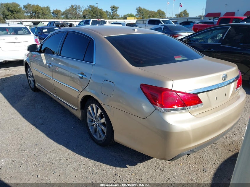 2011 Toyota Avalon Limited VIN: 4T1BK3DB6BU430770 Lot: 43562420