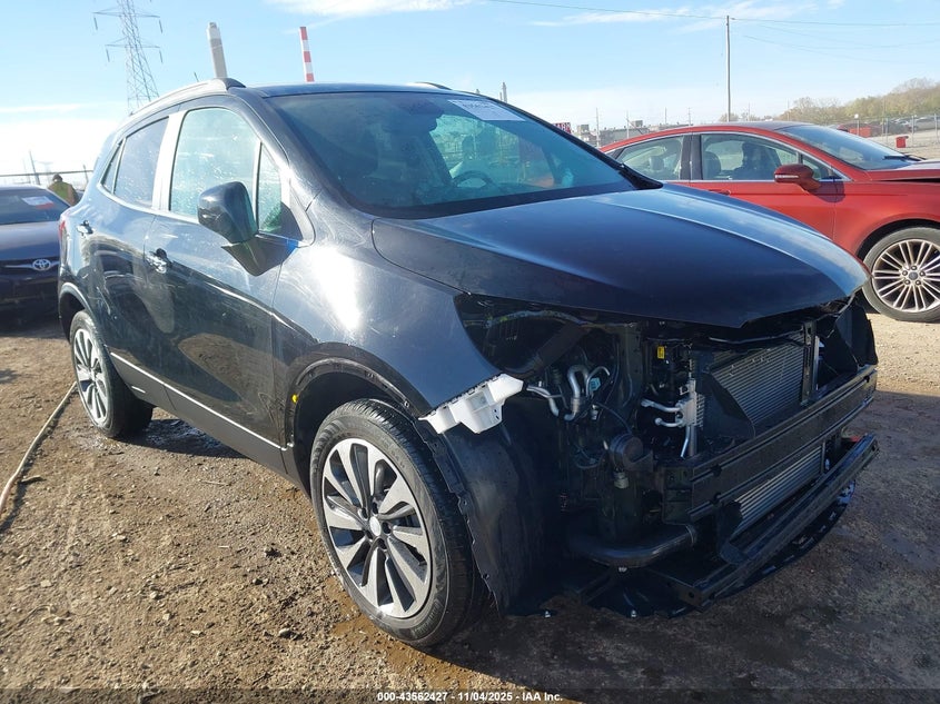 2021 Buick Encore Fwd Preferred black suv gasoline KL4CJASB2MB305678 photo #1