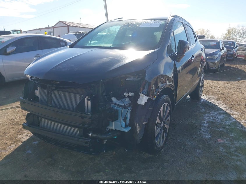 2021 Buick Encore Fwd Preferred black suv gasoline KL4CJASB2MB305678 photo #3